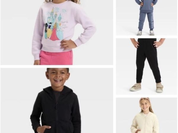 Kid’s Sweatshirt & Sweatpants as low as $3.60 at Target! {Today Only}